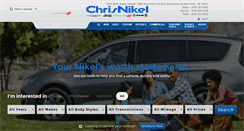 Desktop Screenshot of chrisnikel.com